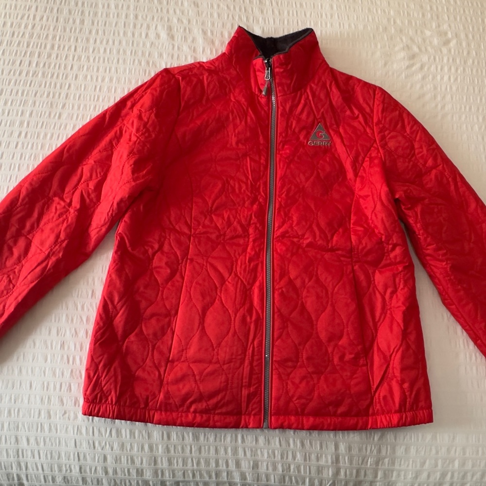 Gerry Weber | Hot Pink Quilted Full Zip Jacket